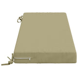 2-Piece Bench Cushions SOEST 2 pcs 100% Polyester Light Green 949721