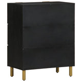 Sideboards 2 pcs Black 60x33x75 cm Engineered Wood 3309992