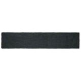 Area Rugs Rectangular Dark Grey 80 x 400 cm Jute 42010433