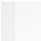 TV Wall Cabinet White 40.5x30x102 cm Engineered Wood 836931