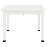 Coffee Table White 60 x 50 x 36 cm Solid Pine Wood 892762