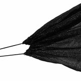 Netting Tunnels 4 pcs Black Steel and Polyethylene 3281504