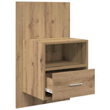 Bedside Cabinet 2 pcs Artisan Oak 50 x 32.5 x 80cm 880496