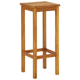 Balcony Bar Set Natural wood Solid acacia wood, metal Standard 310254