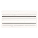 Garden Box White 101x50.5x46.5 cm Solid Wood Pine 823949