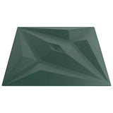 Wall Panels Star 24 pcs Star Green 50 x 50 cm XPS Foam 42046079
