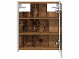 Bathroom Mirror Cabinet Old Wood 33 x 11.5 x 50 cm 889221