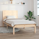 Bed Frame without Mattress 90x200 cm Solid Wood Pine 3104138