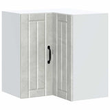 Kitchen Wall Corner Cabinet Lucca Concrete Grey Engineered Wood 853861