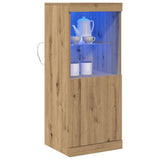 LED Sideboard Artisan Oak 41 x 37 x 100 cm Engineered Wood 863040