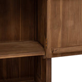 Bathroom Side Cabinet Natural 45 x 30 x 70 cm Solid Teak Wood 42026910
