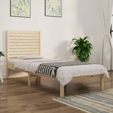 Bed Frame without Mattress 90x190 cm Single Solid Wood 3104573
