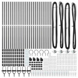 Fence Post Other 26 pcs Grey 3.2 x 3.2 x 170 cm Steel 3350195