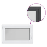 Basement Window "RISOR" 100x70 cm Tilt&Turn DIN Left Anthracite 4108454