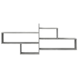 Wall Shelf Concrete Grey 167.5x18x68 cm Engineered Wood 853320