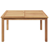 Coffee Table Brown 85 x 85 x 45 cm Solid Teak Wood 42002299