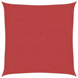 311605 Sunshade Sail 160 g/m Red 3,6x3,6 m HDPE