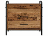Bedside Cabinet Old Wood 48 x 36.5 x 60 cm Engineered Wood 8013538