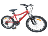 Kids Bike 20'' 6-Speed for 6-11 Years Old Red 42009566