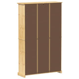 Shoe Cabinet "Corona" 99x32x163,5 cm Solid Wood Pine 4002787