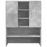 Washing Machine Cabinets 2 pcs Concrete Grey Engineered wood 3324919