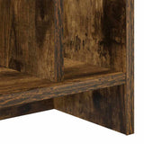 TV Stand Smoked Oak 50 x 35 x 45 cm Engineered Wood 891008