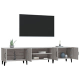 TV Cabinet Grey Sonoma 180x31.5x40 cm Engineered Wood 816270