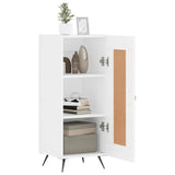 Sideboard White 34.5x34x90 cm Engineered Wood 830412