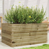 Garden Planter 90x60x45.5 cm Impregnated Wood Pine 847282