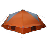 Teepee Tent 10-Person Grey and Orange 567 x 470 x 242 cm 42004067