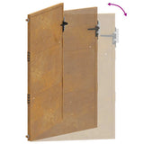 Garden Gate 100x150 cm Corten Steel 153205