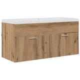 Bathroom Cabinet Artisan Oak 100 x 38.5 x 46 cm Engineered Wood 3415905