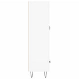 Highboard White 69.5x31x115 cm Engineered Wood 830316