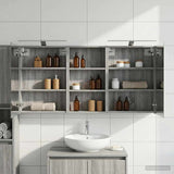 Bathroom Cabinet Set 3 pcs 140 x 14.5 x 70 cm Engineered wood 3403789