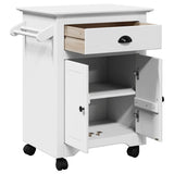 Kitchen Trolley BODO White 72x45x80 cm 4016875