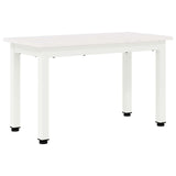 Coffee Table White 60 x 30 x 36 cm Solid Pine Wood 892758