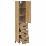 Highboard Artisan Oak 34.5 x 34 x 180 cm Engineered Wood 3415834
