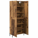 Highboard 2 pcs Old Wood Engineered Wood 3415667