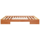 Bed Frame Brown 200 x 200 cm 873018