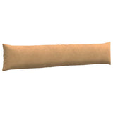 Sofa Pillows 2 pcs Brown 200 x 40 cm Corduroy Fabric 42013893