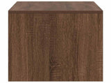 TV Cabinet Brown Oak 100x40x40 cm Engineered Wood 859124