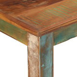 Dining Table 110x55x76 cm Solid Wood Reclaimed 373980