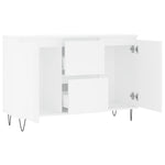 ZNTS Sideboard White 104x35x70 cm Engineered Wood 827204