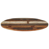 Round Table Top 70 cm 15-16 mm Solid Reclaimed Wood 286034