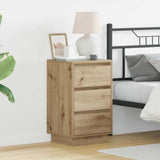 Bedside Cabinet Artisan Oak 39 x 34.5 x 65 cm Engineered wood 869633