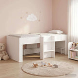 Kids'High Bed Frame 2 pcs White 193 x 96.1 x 68.5 cm 3422587