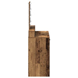 Dressing Table Brown 79 x 41 x 140 cm Engineered wood 865170