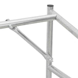 Firewood Rack with Rain Cover 151x60.5x110.5 cm Galvanised Steel 4104941