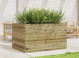 Garden Planter 90x60x68.5 cm Impregnated Wood Pine 3282503
