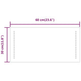 LED Bathroom Mirror 30x60 cm 3154045